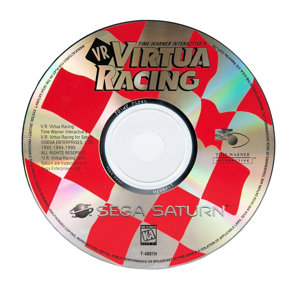 Time Warner Interactive's VR Virtua Racing