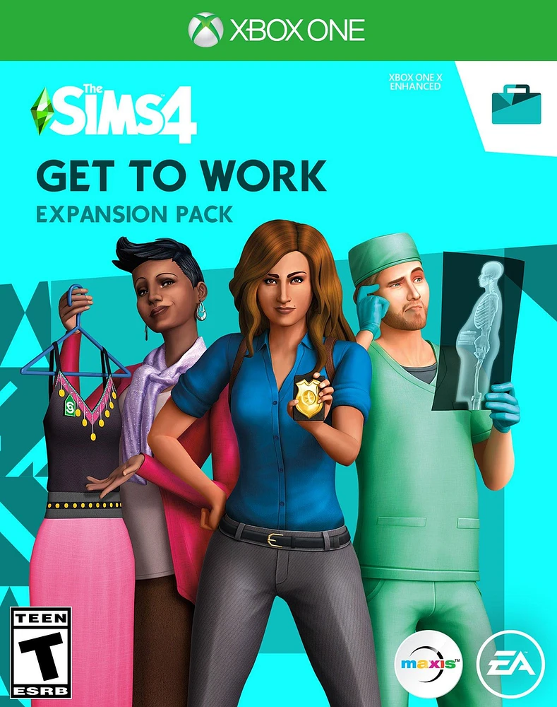 The Sims 4: Get to Work DLC - Xbox One