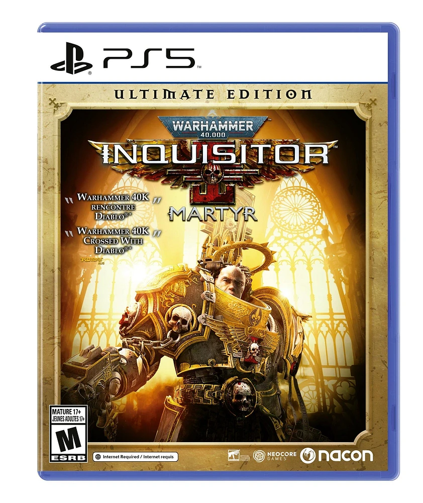 Warhammer 40,000: Inquisitor - Martyr - Ultimate Edition - PlayStation 5