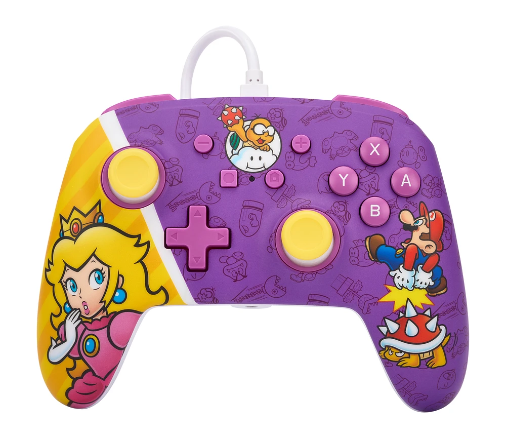 PowerA Wired Controller for Nintendo Switch Princess Peach