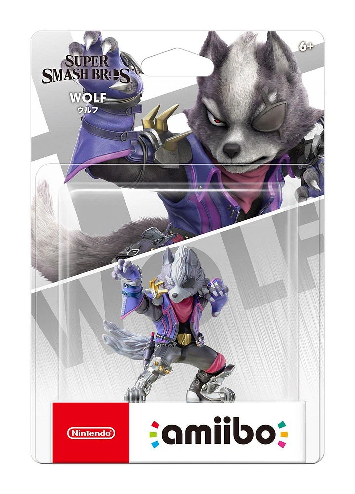 Super Smash Bros. Wolf amiibo - Nintendo Switch