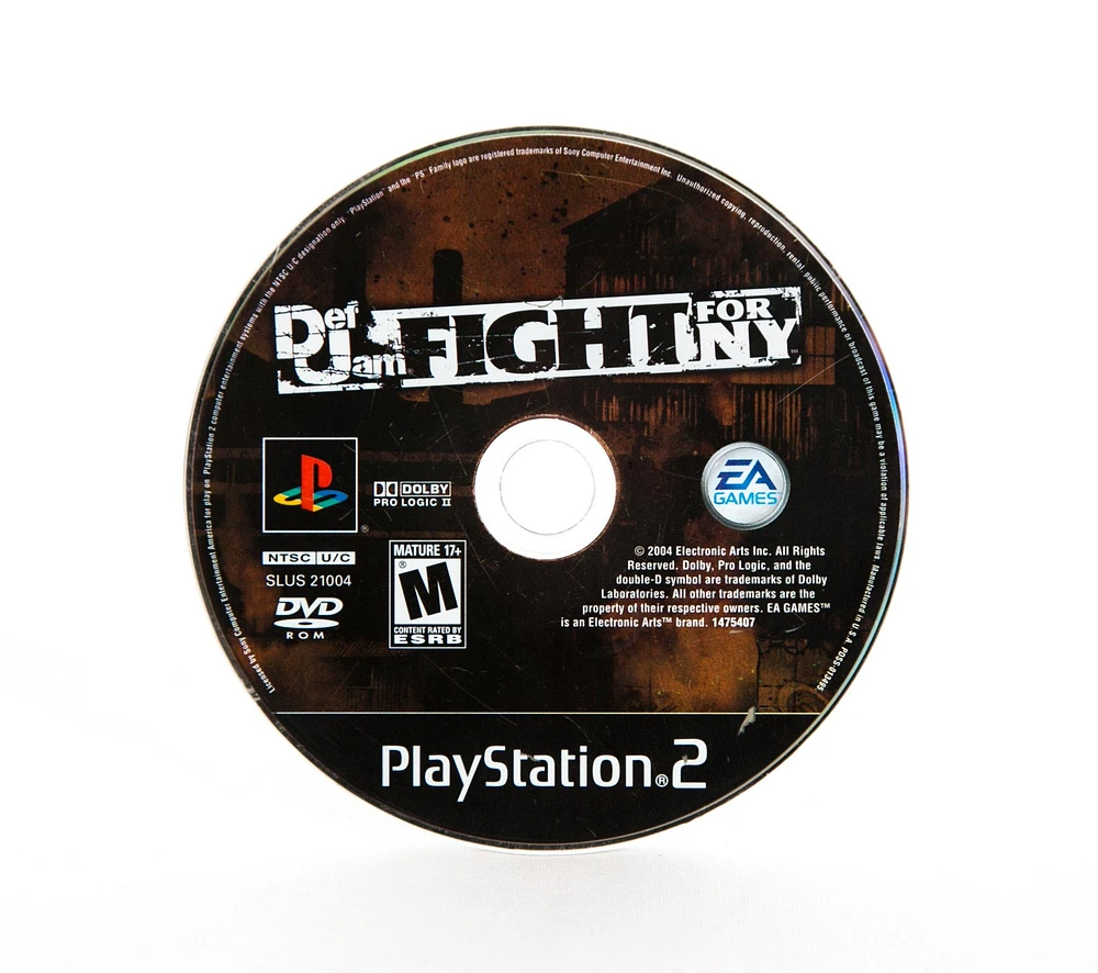 Def Jam Fight for NY - PlayStation 2