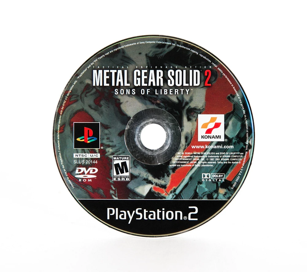 Metal Gear Solid 2: Sons of Liberty - PlayStation 2