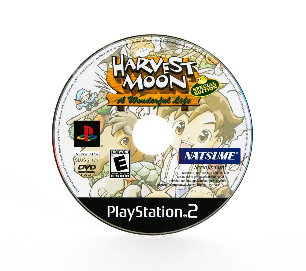 Harvest Moon: A Wonderful Life - PlayStation 2
