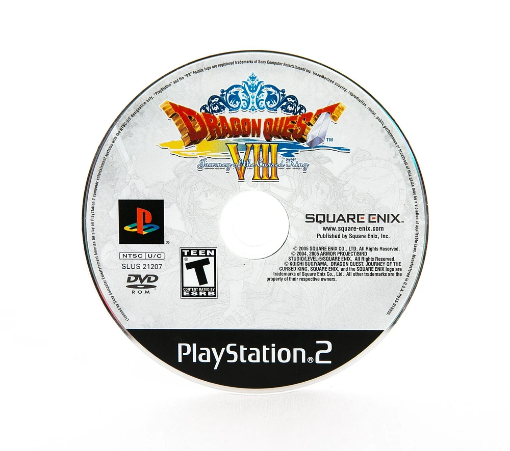 DRAGON QUEST VIII: Journey of the Cursed King - PlayStation 2