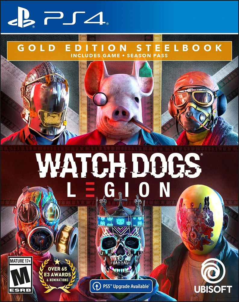 Watch Dogs Legion Deluxe Edition Gold Steelbook