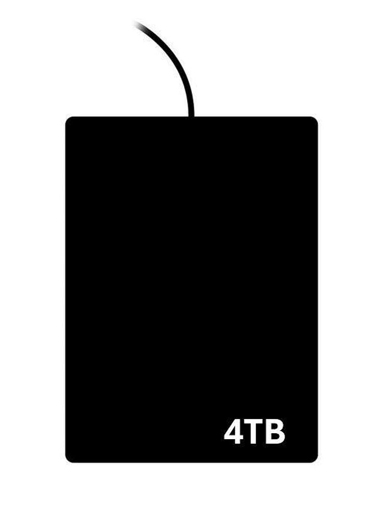 External Hard Drive GameStop Exclusive (Styles May Vary) 4TB