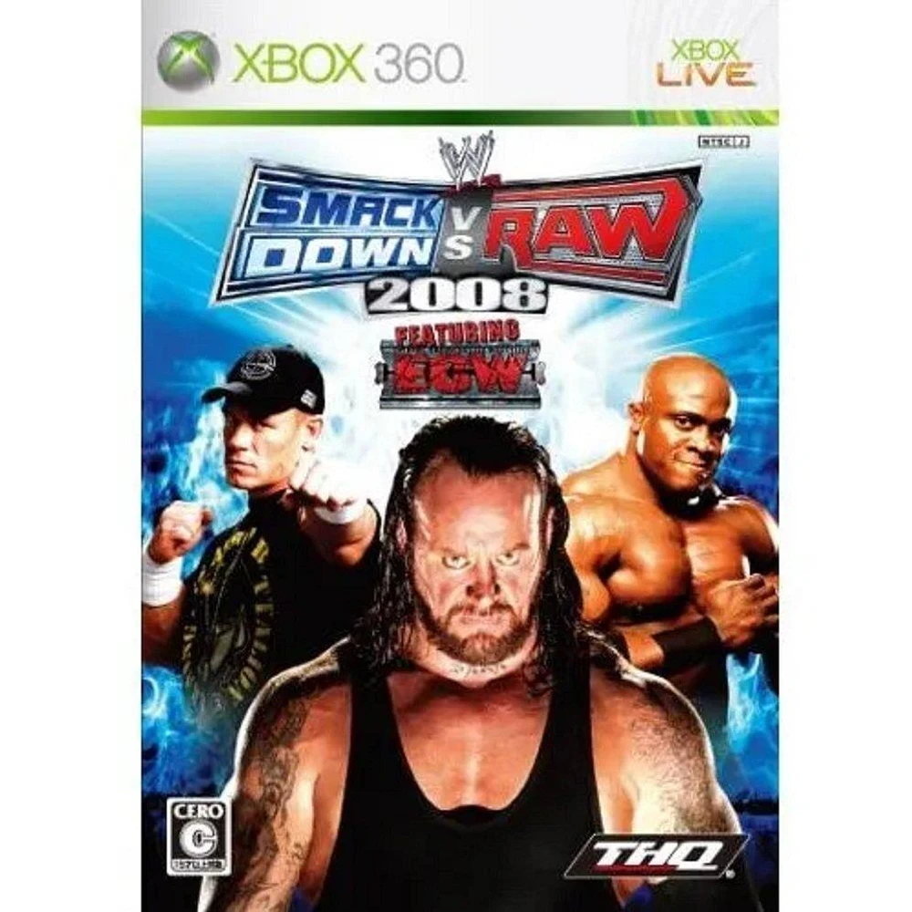WWE Smackdown vs Raw 2008 - Xbox 360