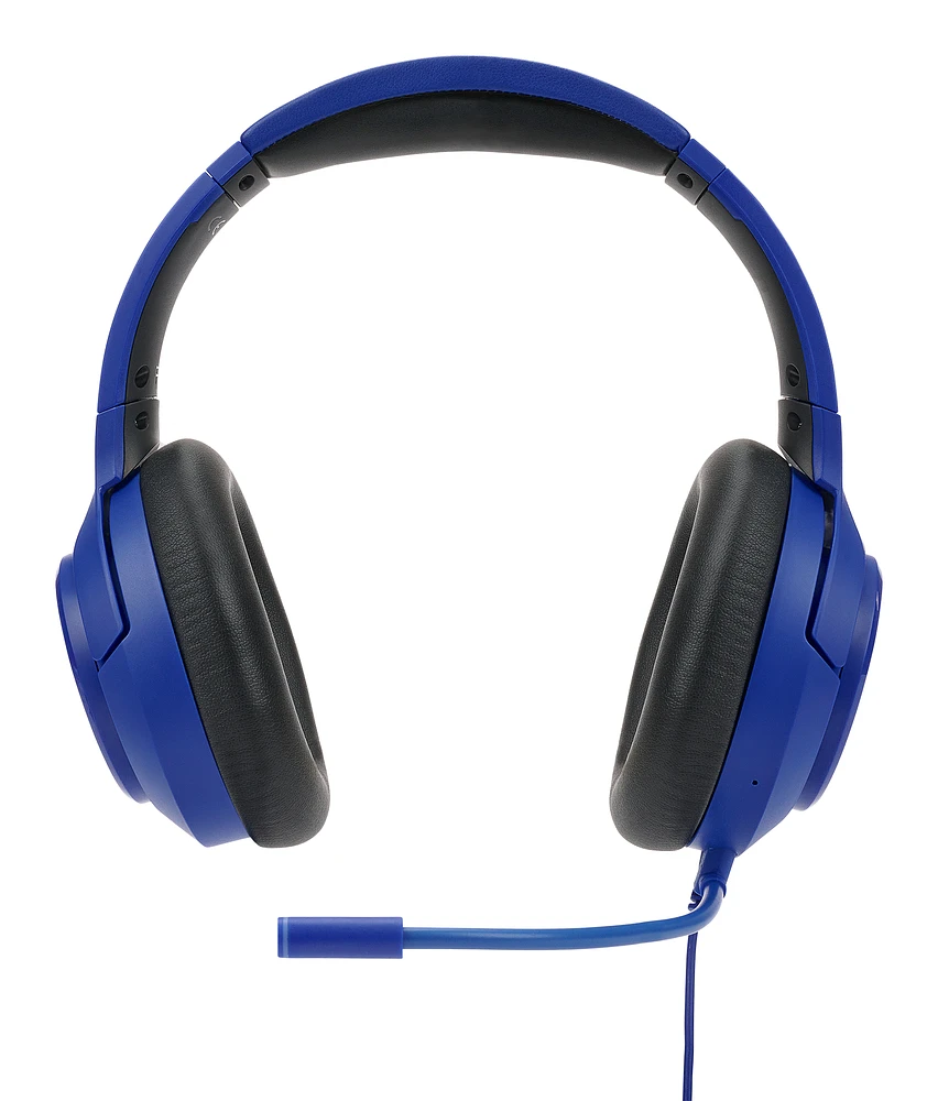 LucidSound LS10P Wired Stereo Gaming Headset with Mic for PlayStation 4/5 and PC - Reflex Blue