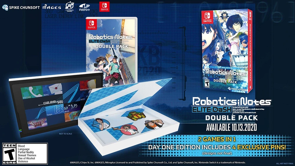ROBOTICS;NOTES ELITE and DaSH Double Pack - Nintendo Switch