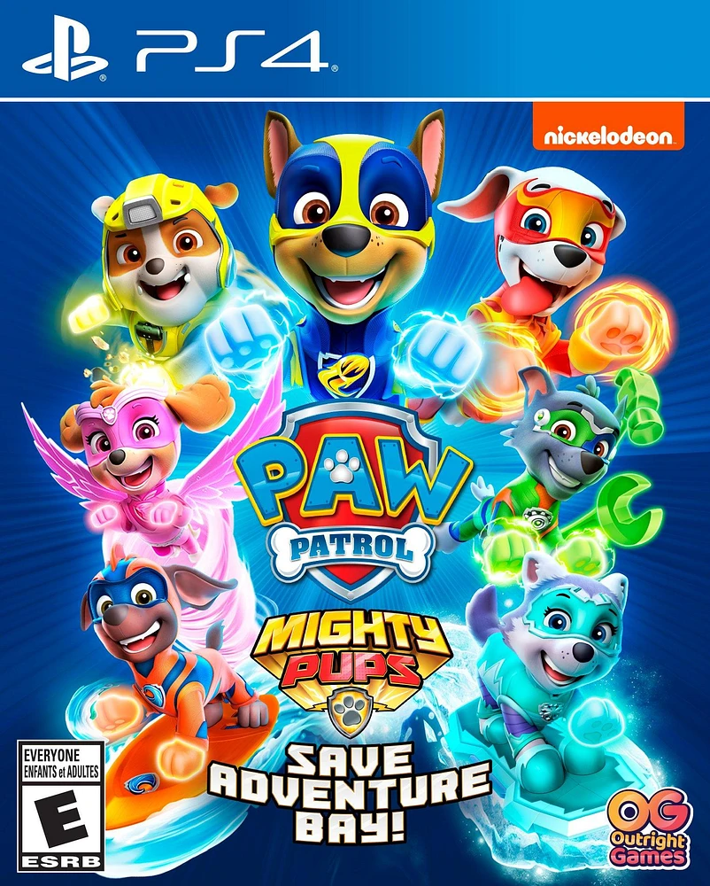 PAW Patrol Mighty Pups Save Adventure Bay! - PlayStation 4