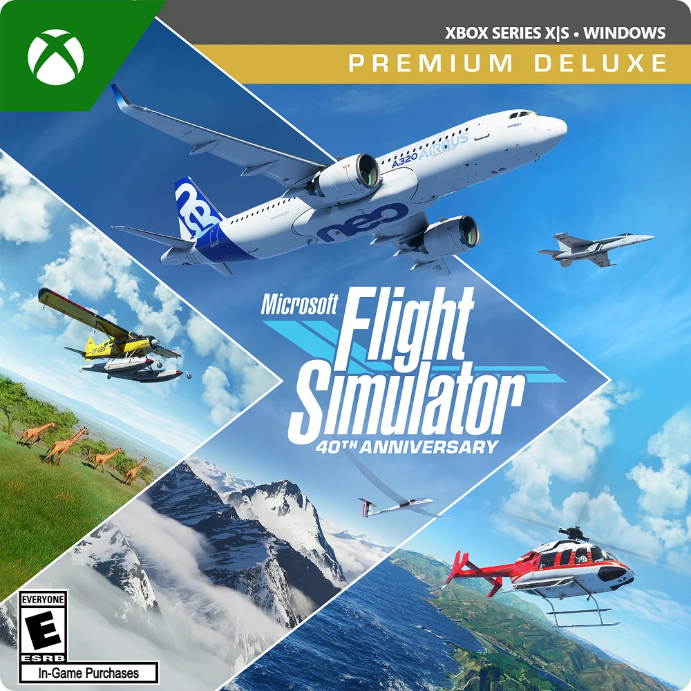 Microsoft Flight Simulator Premium Deluxe 40th Anniversary - Xbox Series X