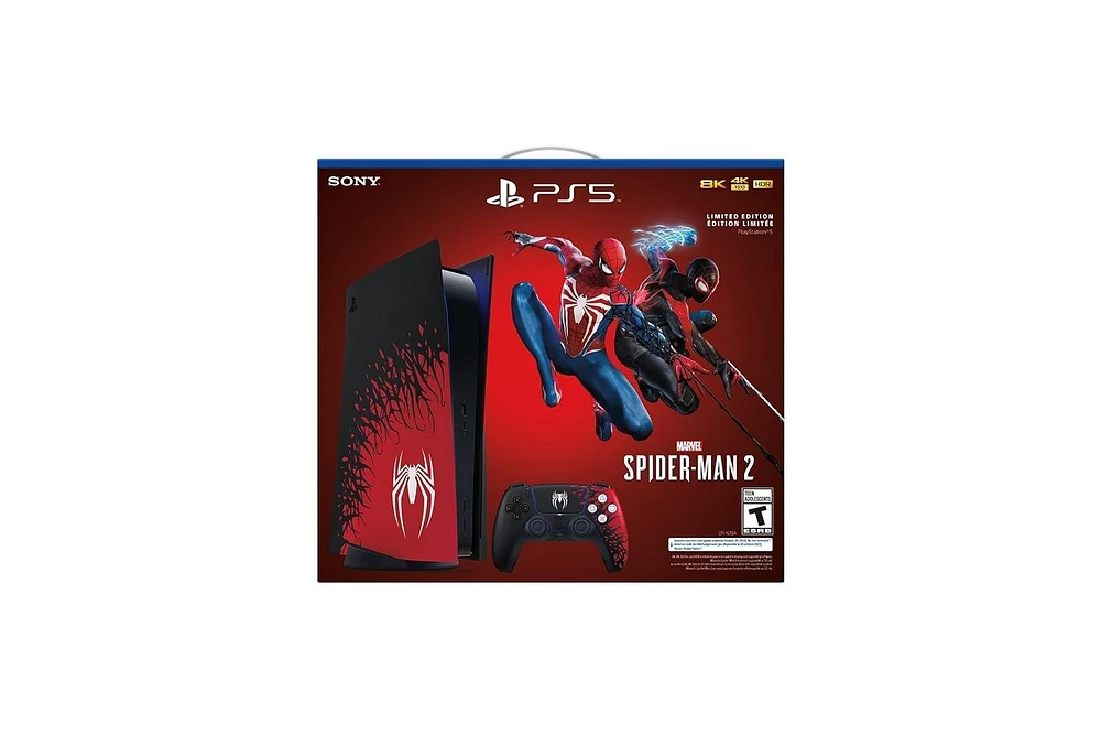Sony PlayStation 5 Console Marvel's Spider-Man 2 Limited Edition Bundle