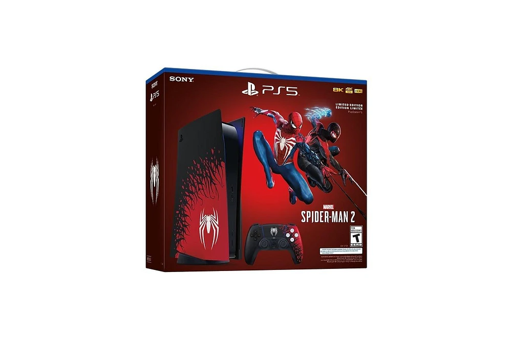 Sony PlayStation 5 Console Marvel's Spider-Man 2 Limited Edition Bundle