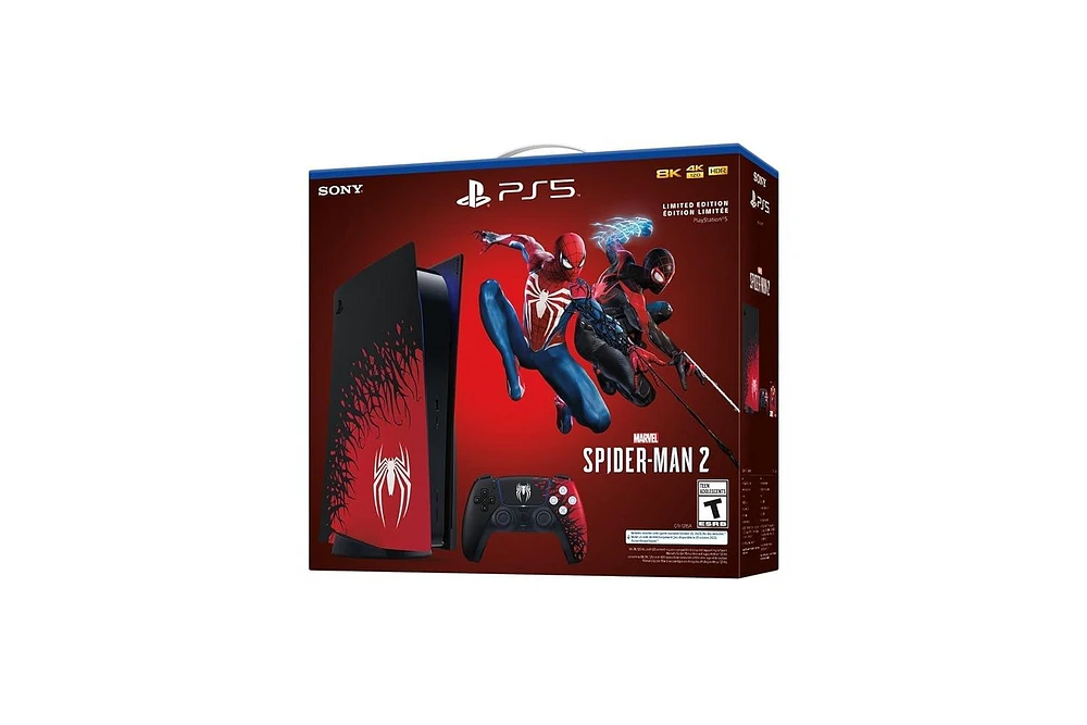 Sony PlayStation 5 Console Marvel's Spider-Man 2 Limited Edition Bundle