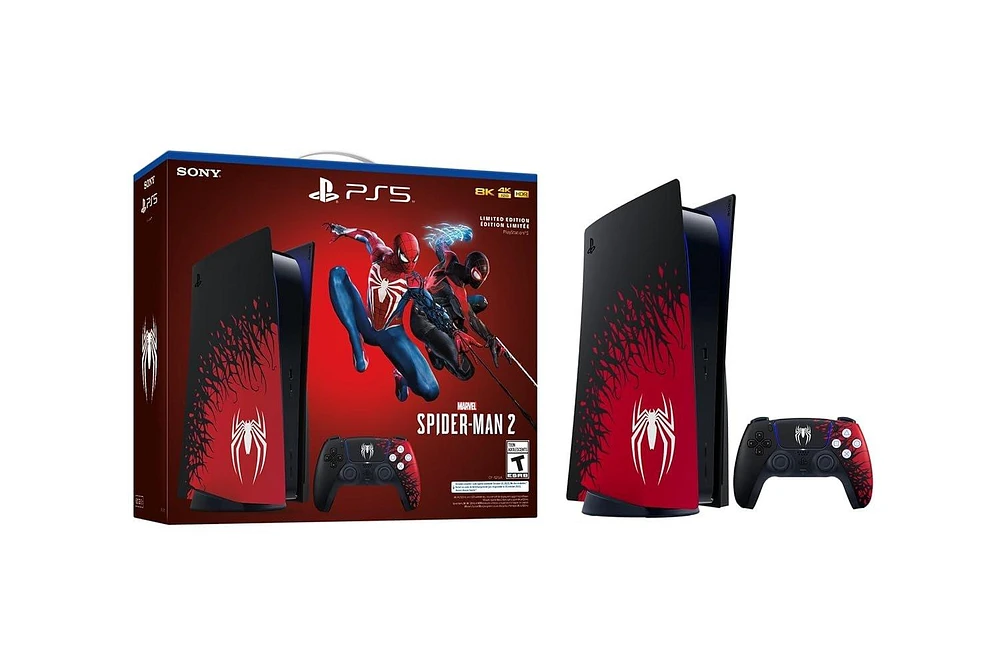 Sony PlayStation 5 Console Marvel's Spider-Man 2 Limited Edition Bundle