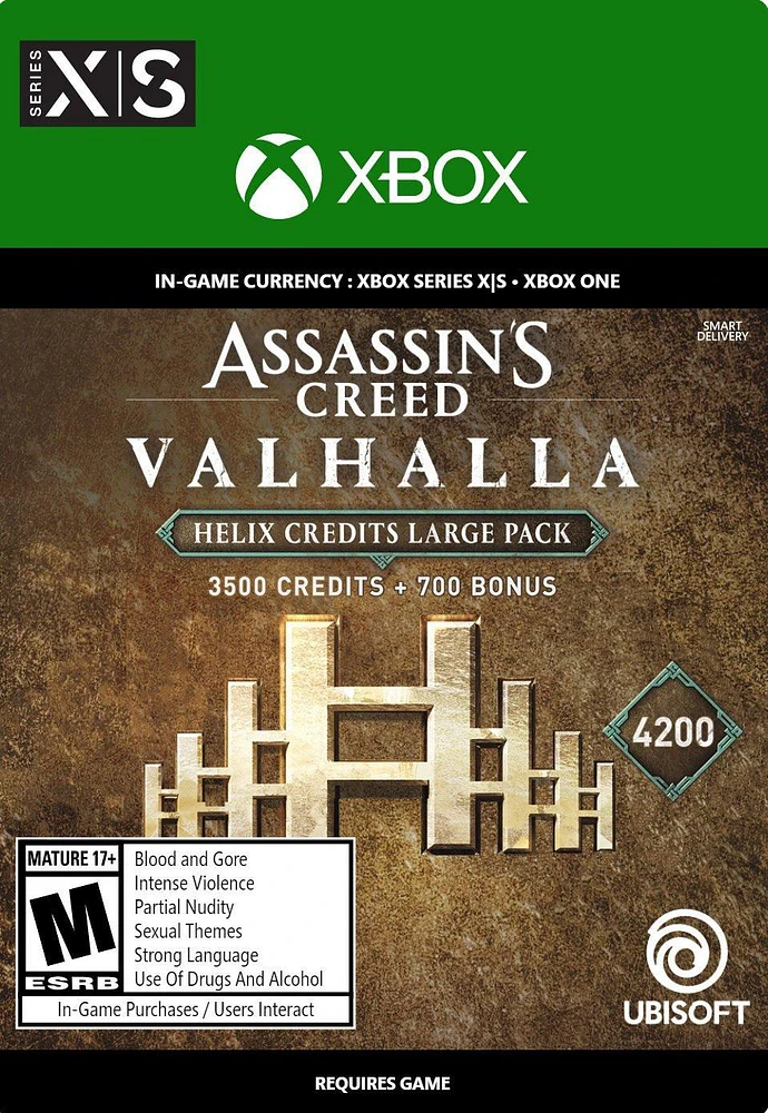 Assassin's Creed Valhalla Helix Credits Large Pack - Xbox One