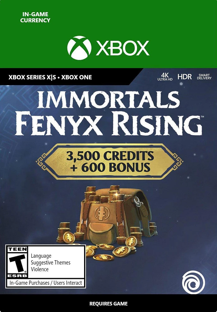 Immortals Fenyx Rising 4,100 Credits Colossal Pack - Xbox One