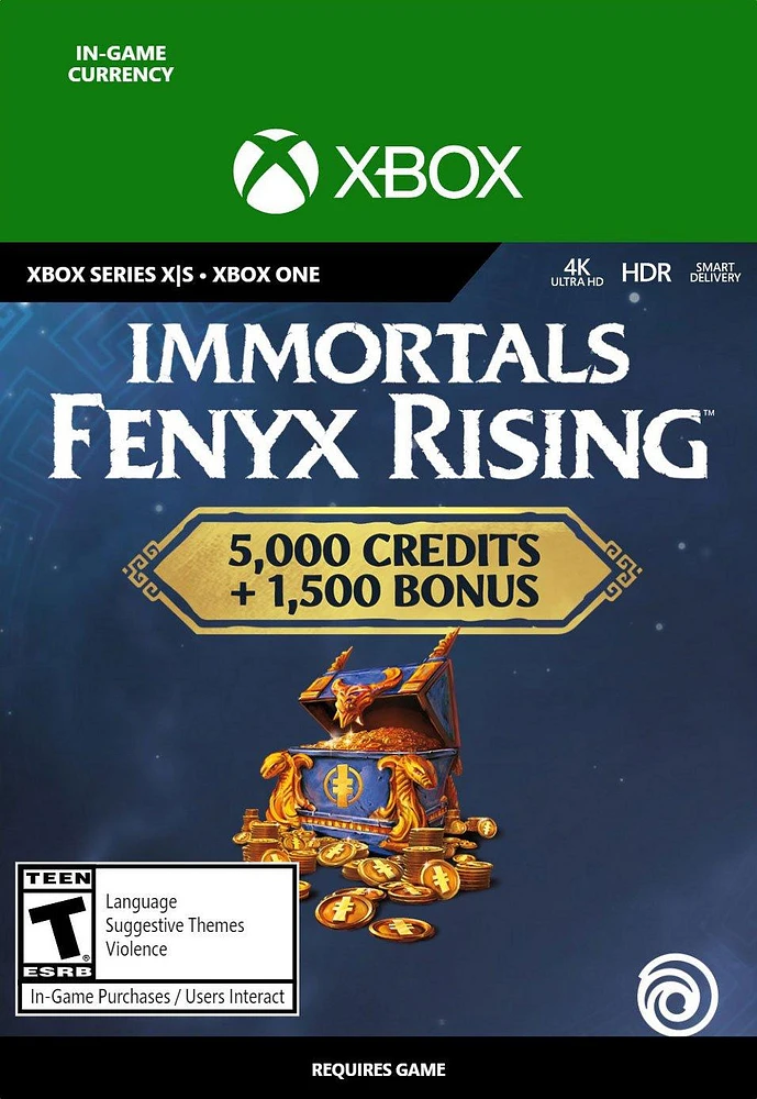 Immortals Fenyx Rising Credits 6,500 - Xbox One