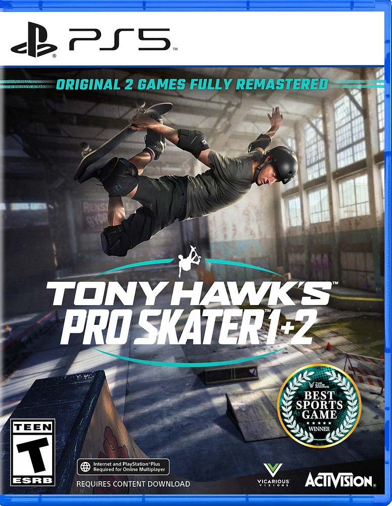 Tony Hawk Pro Skater 1 and 2