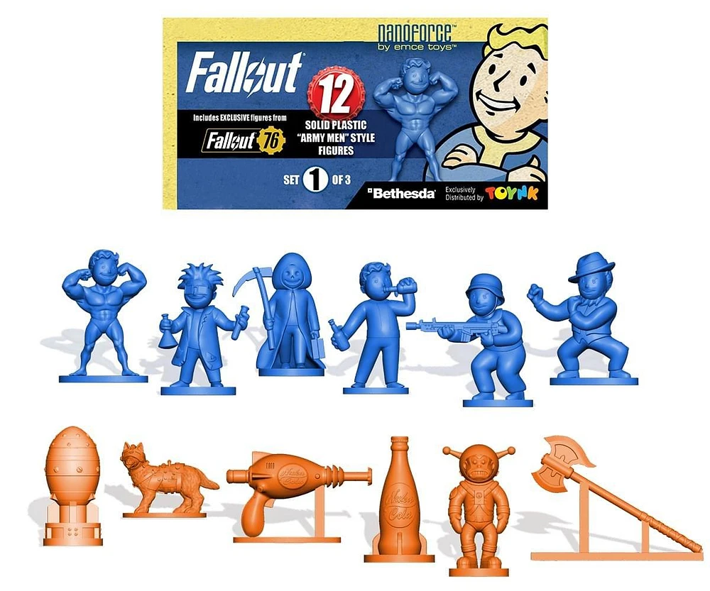 Fallout Nanoforce Army Builder Figure Collection Bagged Series 1 Volume 1 Figure