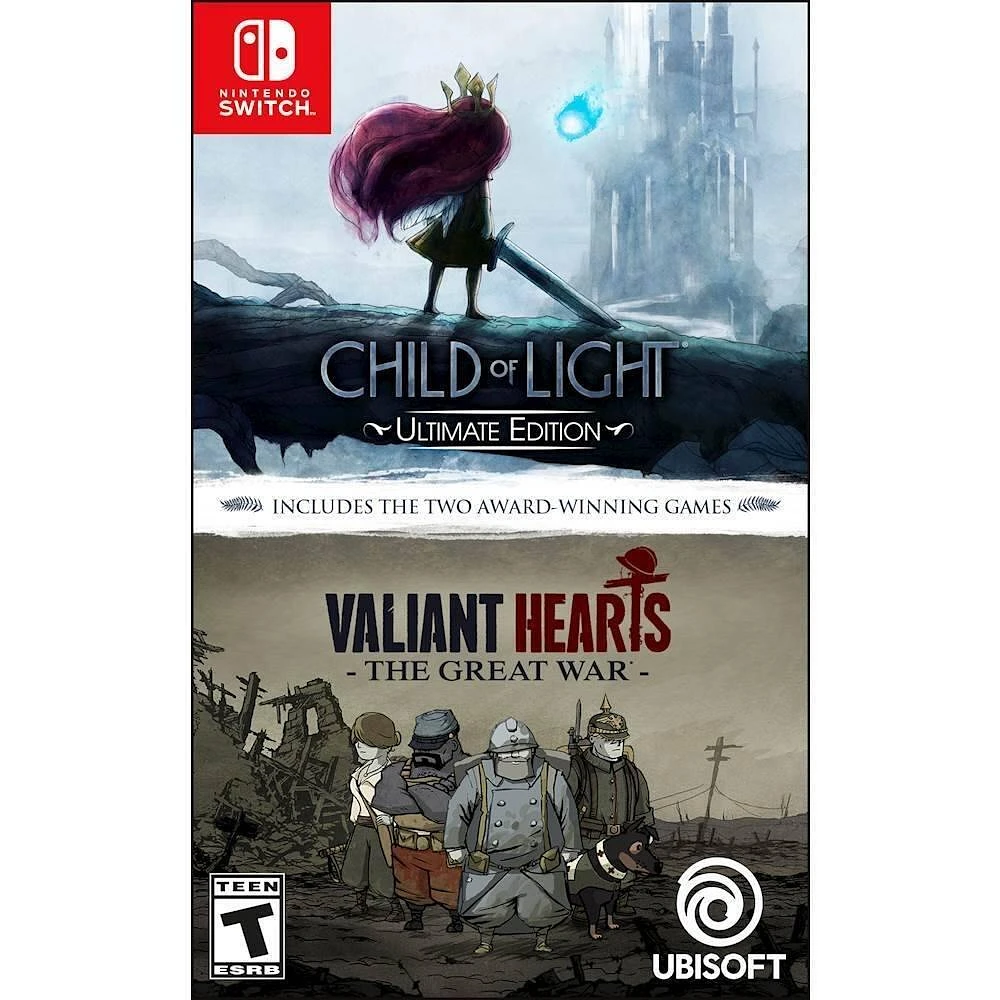Child of Light Ultimate Edition and Valiant Hearts: The Great War - Nintendo Switch
