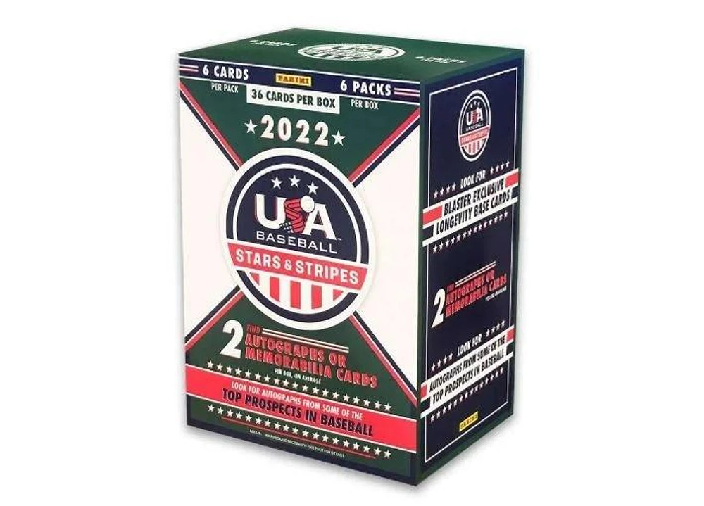 Panini USA MLB Baseball Stars and Stripes Blaster Box