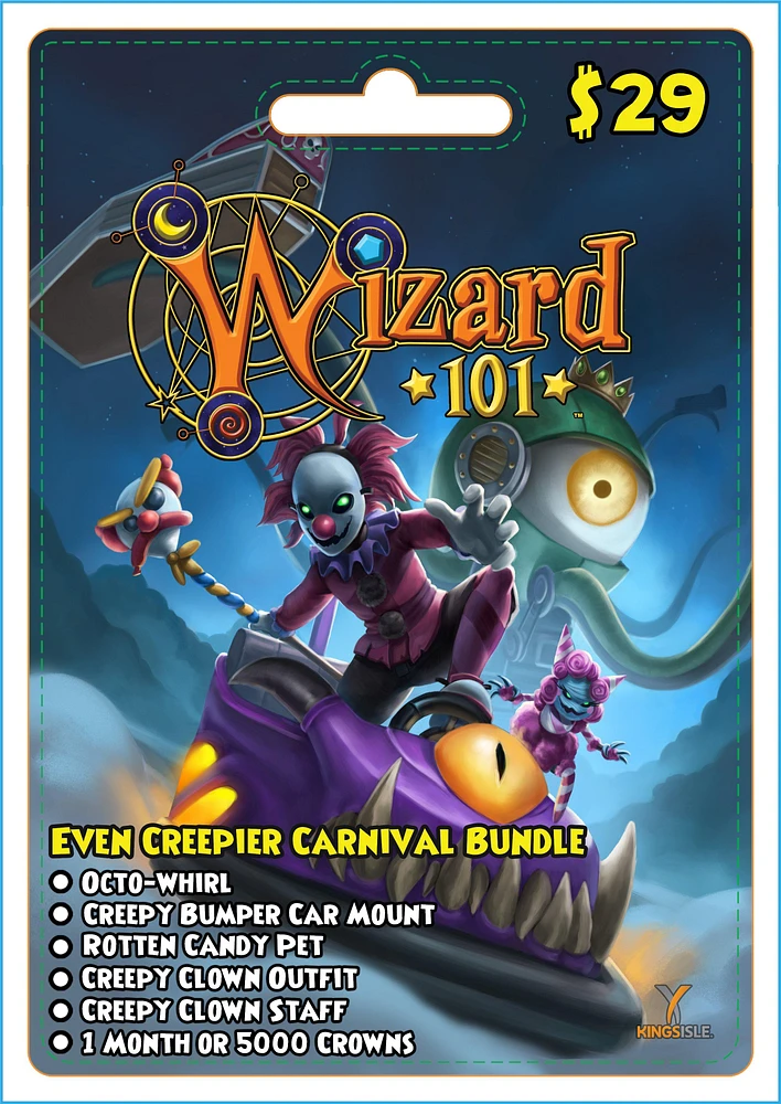 KingsIsle Wizard101 Even Creepier Carnival Bundle - PC