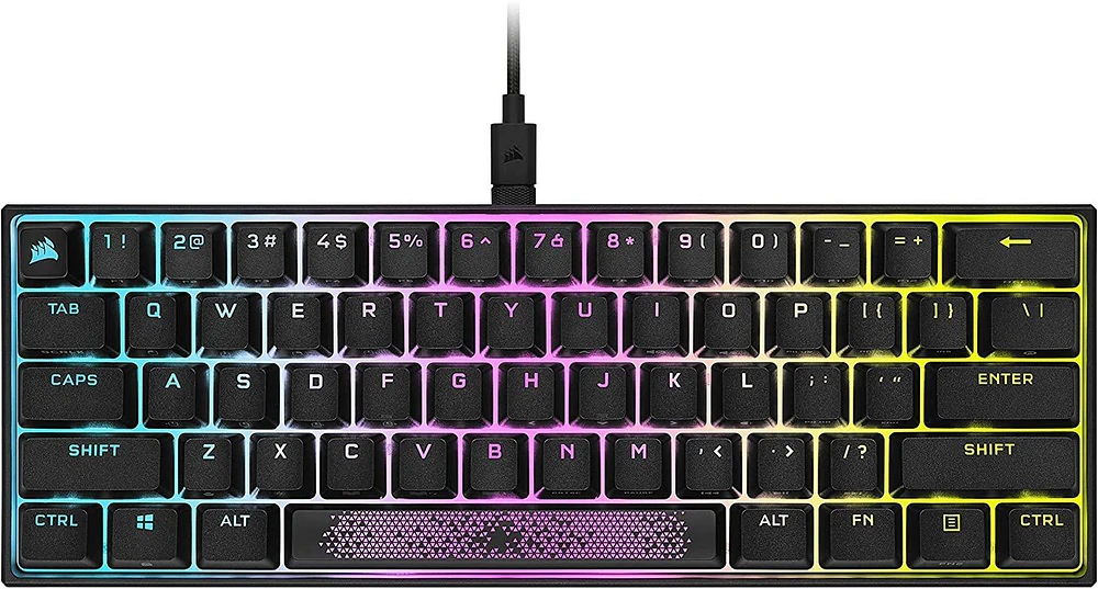 CORSAIR K65 RGB MINI 60% Mechanical Wired Gaming Keyboard Cherry MX Speed