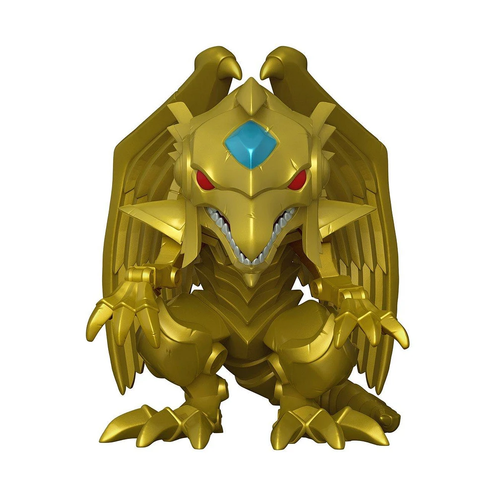 Funko POP! Super: Yu-Gi-Oh! Winged Dragon of Ra Metallic 6-In Vinyl Figure GameStop Exclusive