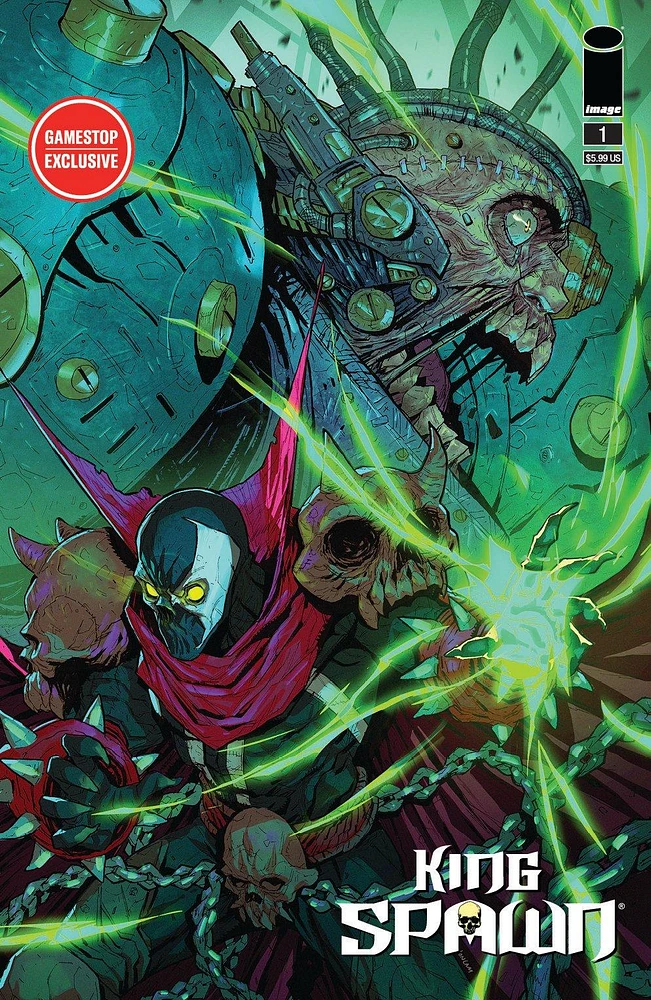 King Spawn Comic Book #1 GameStop Exclusive