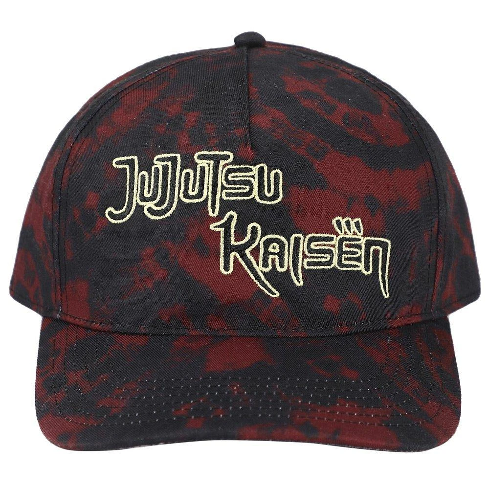 Jujutsu Kaisen Itadori Unstructured Tie Dye Poly Twill Hat