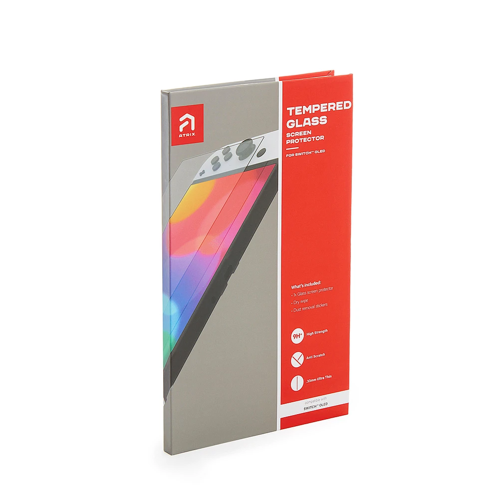 Atrix Glass Screen Protector for Nintendo Switch OLED GameStop Exclusive