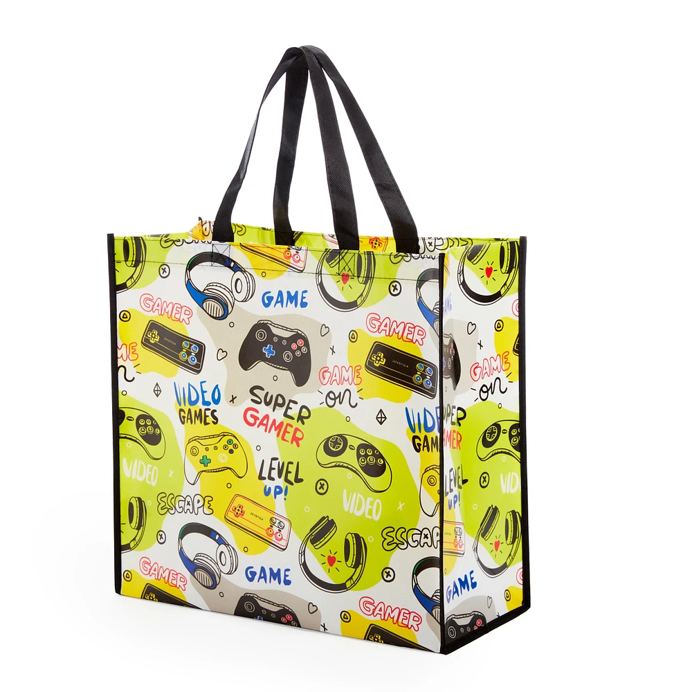Geeknet Gamer Patterned Tote GameStop Exclusive