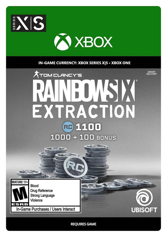 Tom Clancy's Rainbow Six: Extraction REACT Credits 1,100