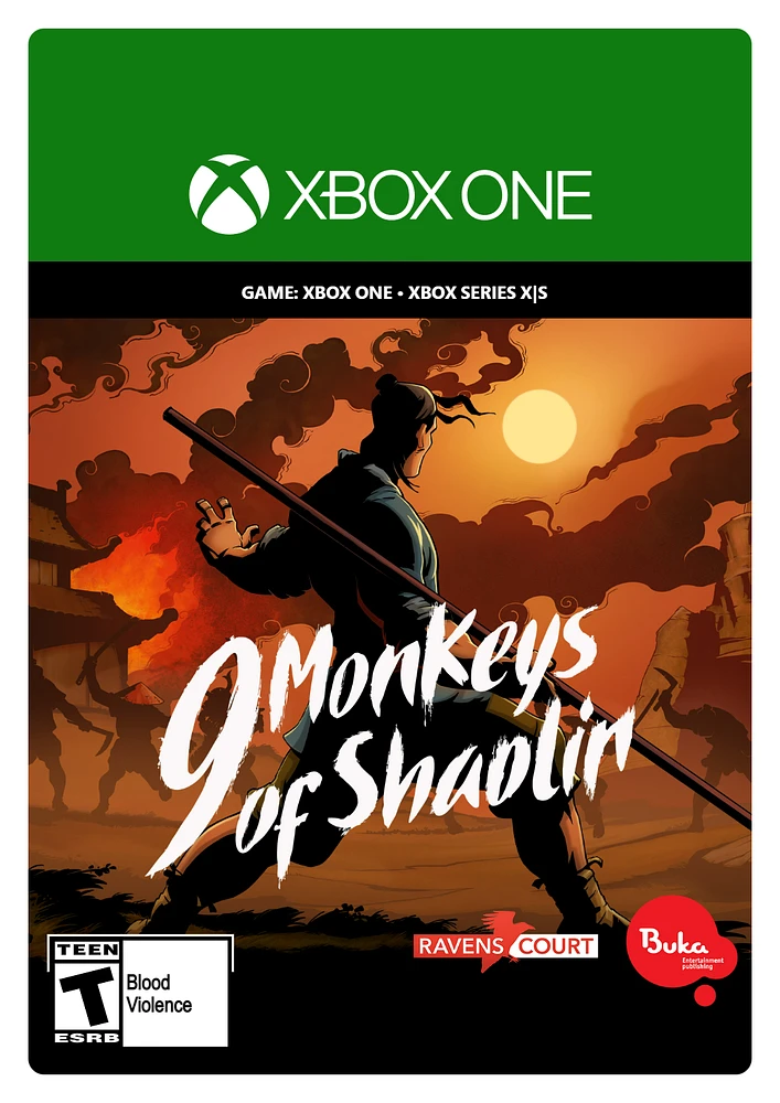 9 Monkeys of Shaolin - Xbox One, Xbox Series X/S