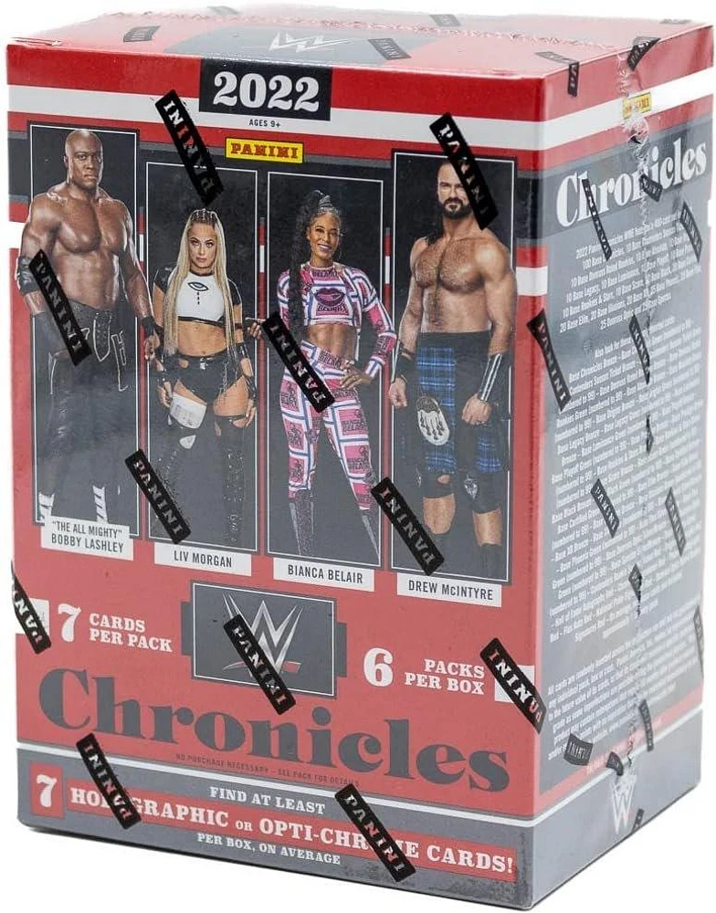 2022 Panini Chronicles WWE Wrestling 6-Pack