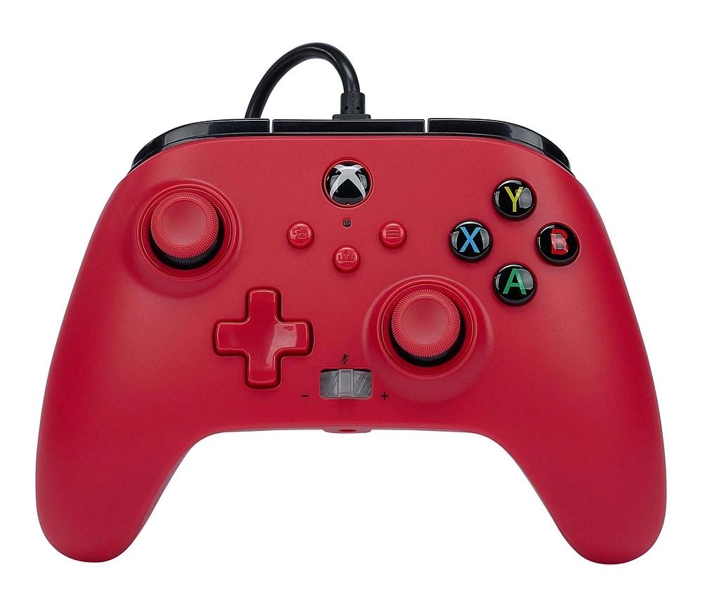 PowerA Enhanced Wired Controller for Xbox Series X/S - Artisan Red