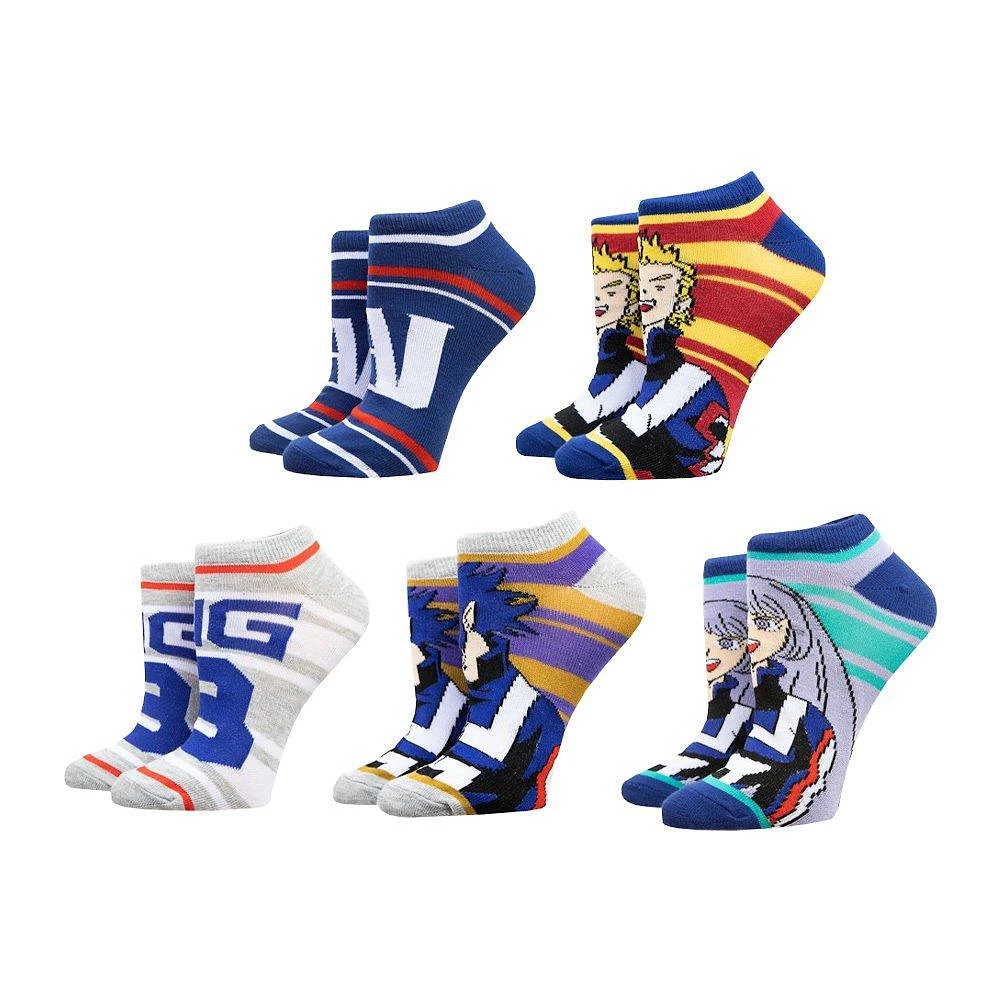 My Hero Academia Juniors Unisex Ankle Socks 5-Pack
