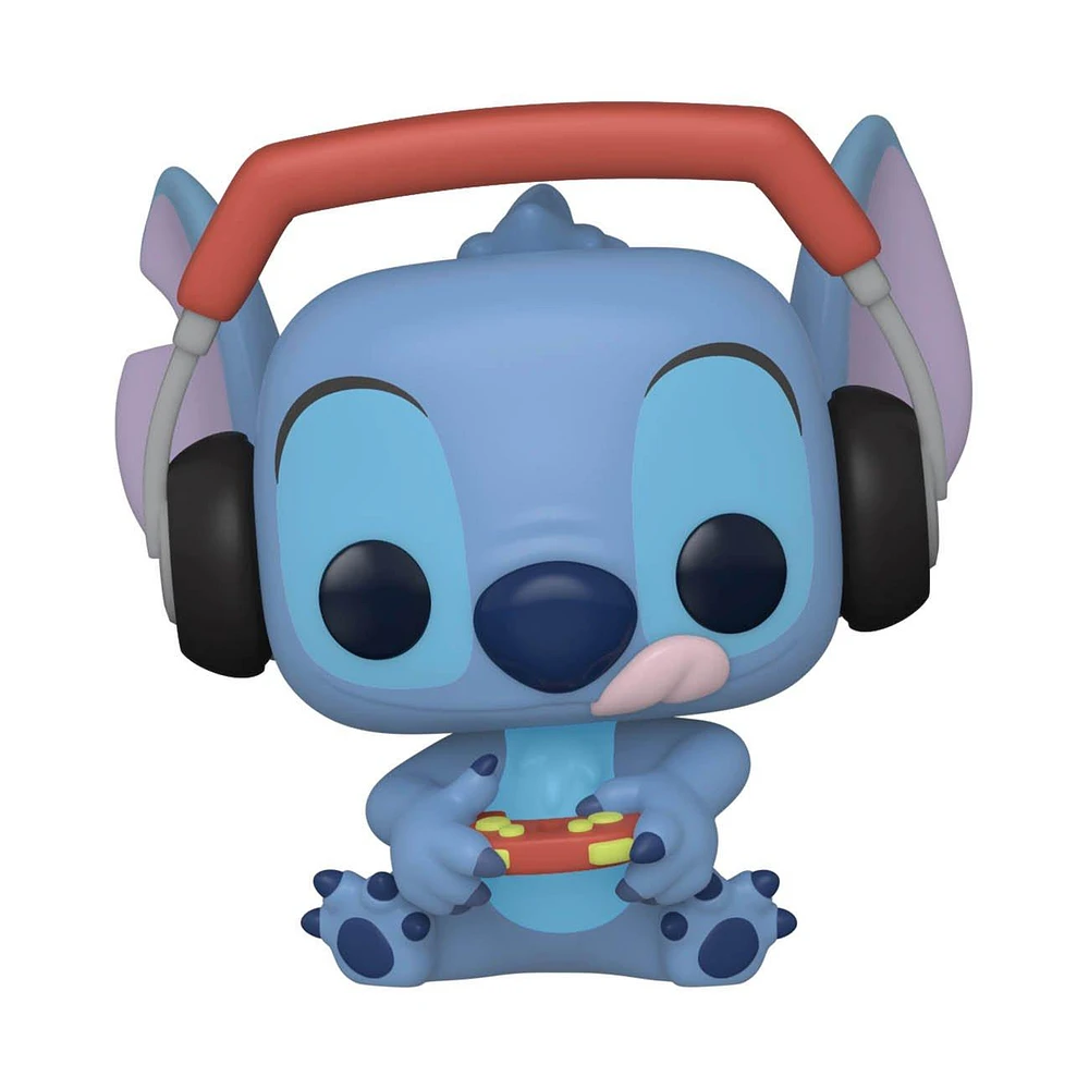 Funko POP! Lilo and Stitch Gamer Stitch 3.35-in Vinyl Figure GameStop Exclusive