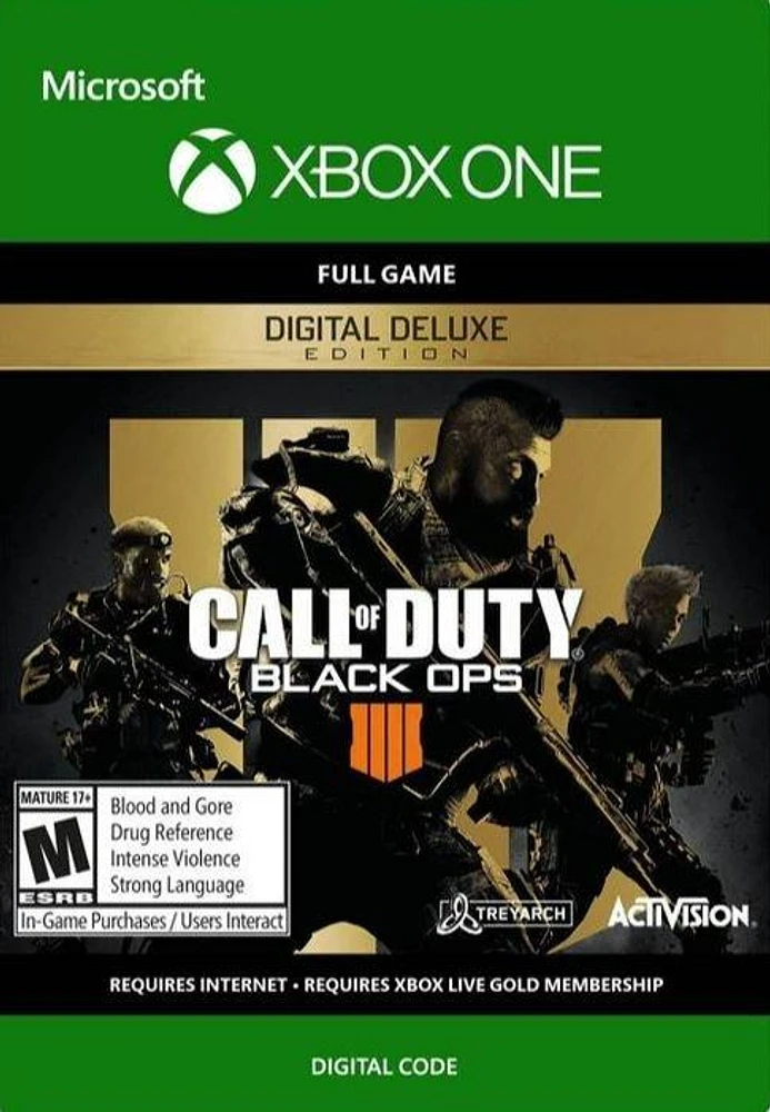 Call of Duty: Black Ops 4 Digital Deluxe - Xbox One