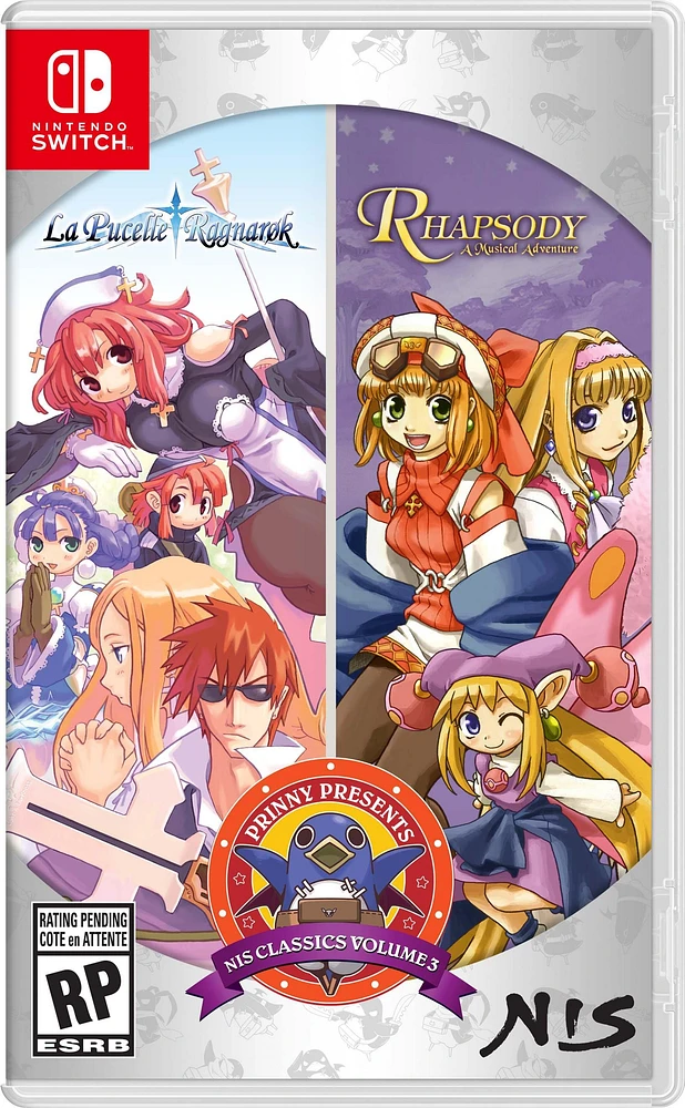 Prinny Presents NIS Classics Volume 3: La Pucelle: Ragnarok / Rhapsody: A Musical Adventure - Nintendo Switch