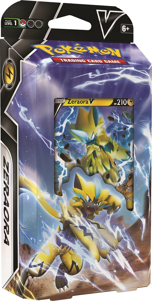 Pokemon Trading Card Game: Deoxys V or Zeraora V Battle Deck