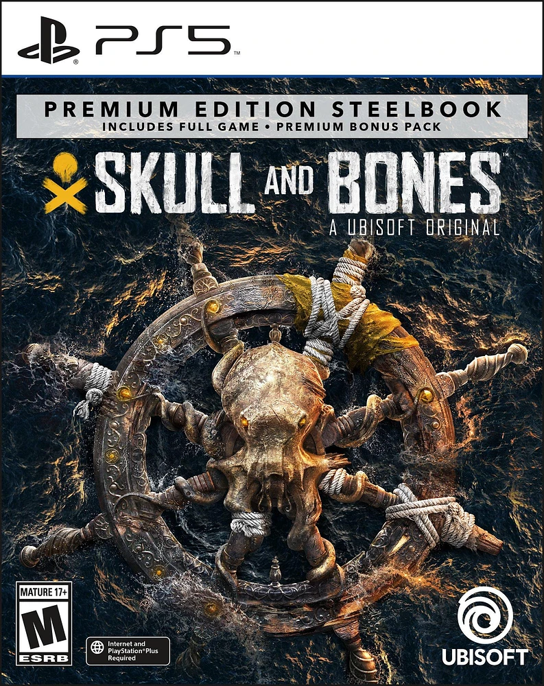 Skull and Bones Premium Edition SteelBook GameStop Exclusive