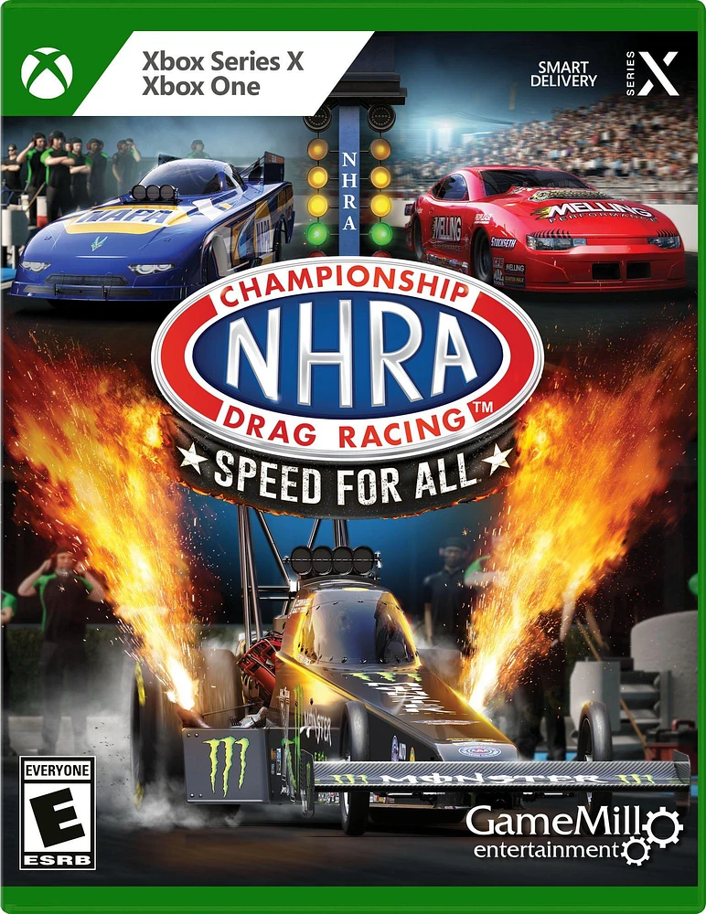 NHRA Championship Drag Racing : Speed for All- Xbox Series X, Xbox One