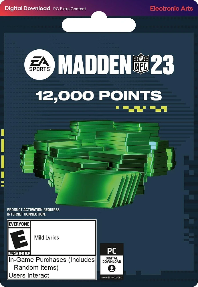 Madden NFL 23 Ultimate Team 12000 Points Pack - PC EA app