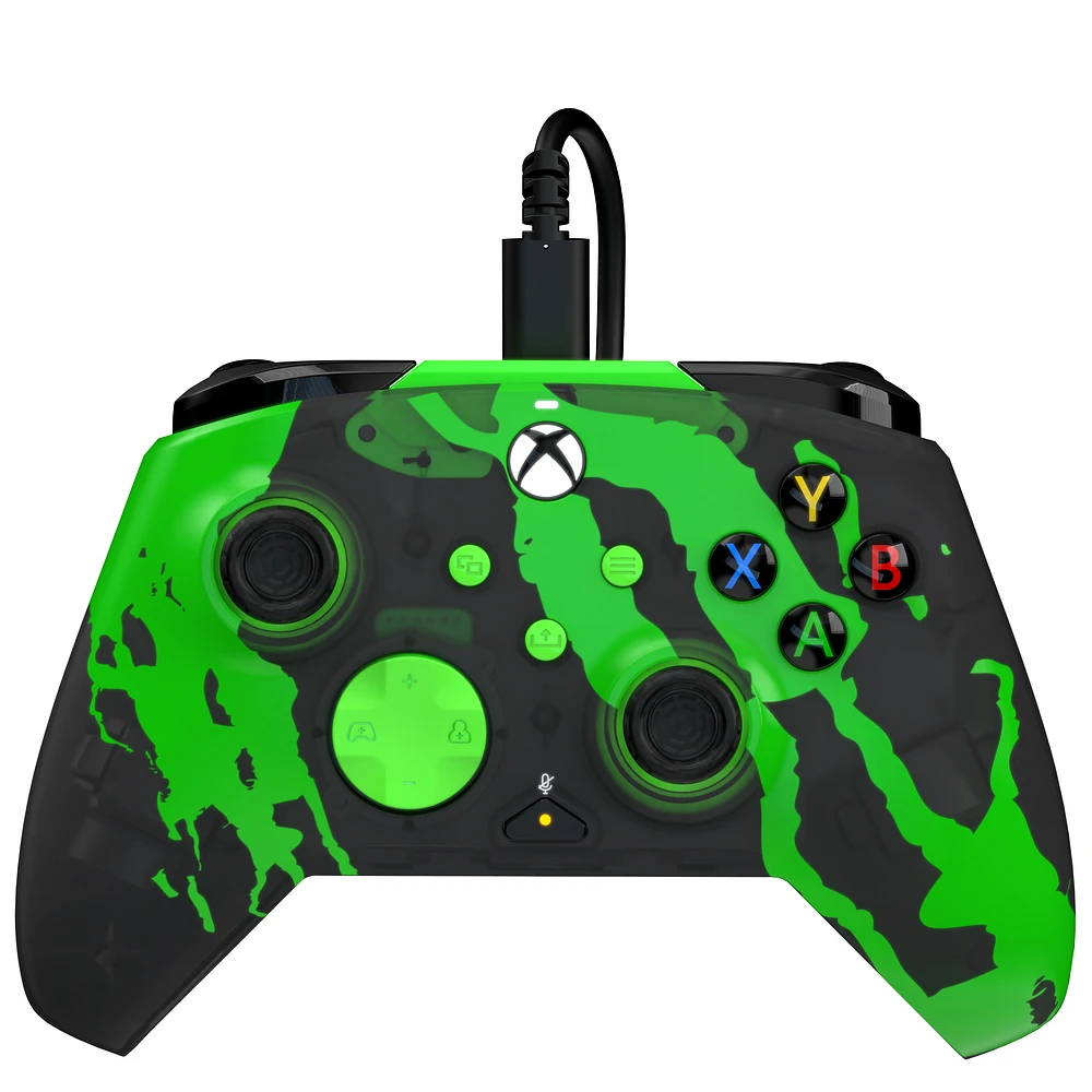 PDP Gaming Rematch Wired Controller for Xbox Series X/S and PC - Jolt Green