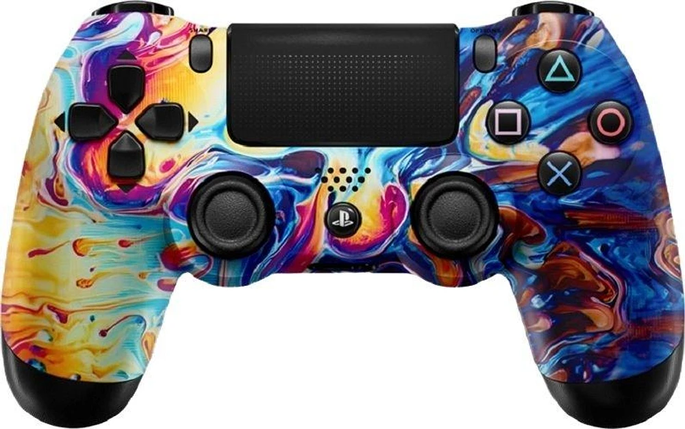 Sony DualShock Wireless Controller for PlayStation 4 - Iridescent (GameStop Exclusive Design)