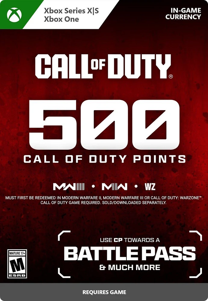 Call of Duty Points 500 - Xbox Series X