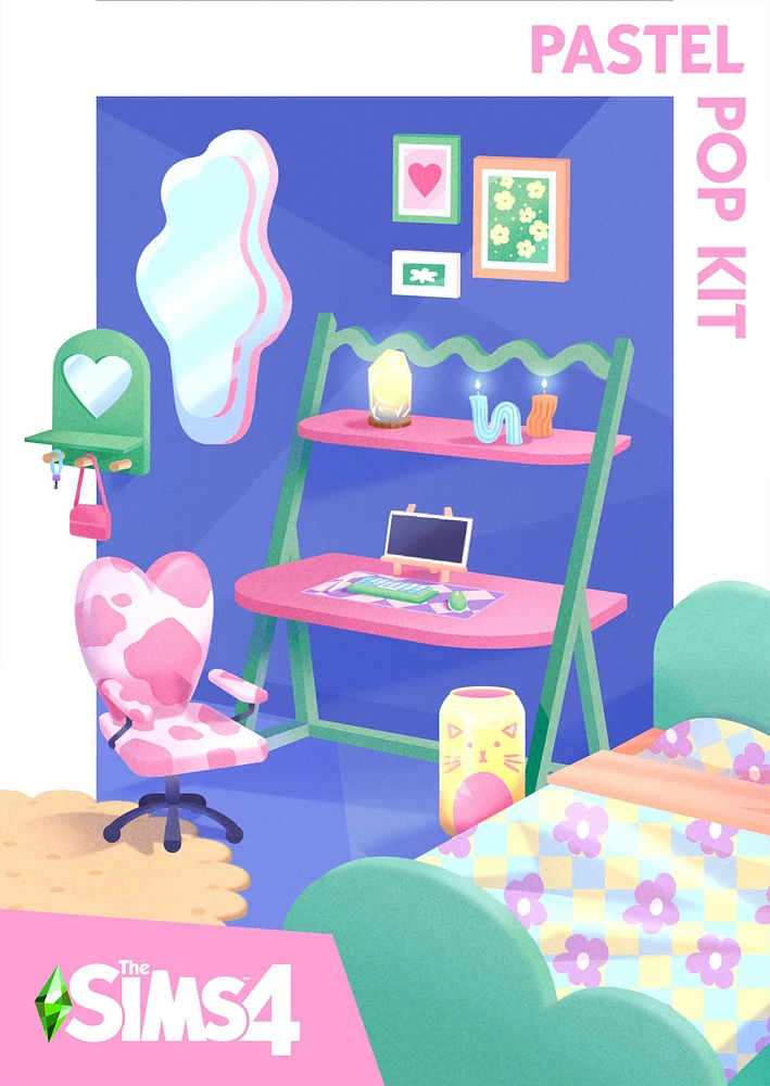 The Sims 4 Pastel Pop Kit DLC - PC EA app